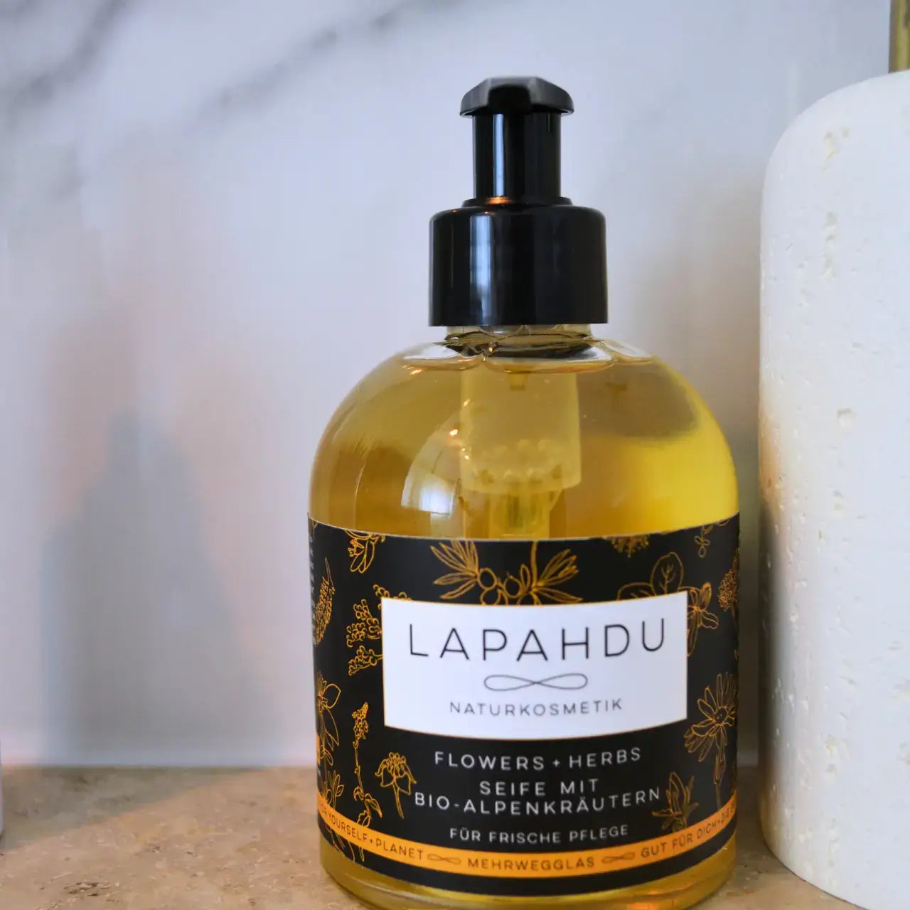 Lapahdu Bio Dusch Seife Alpenkräuter