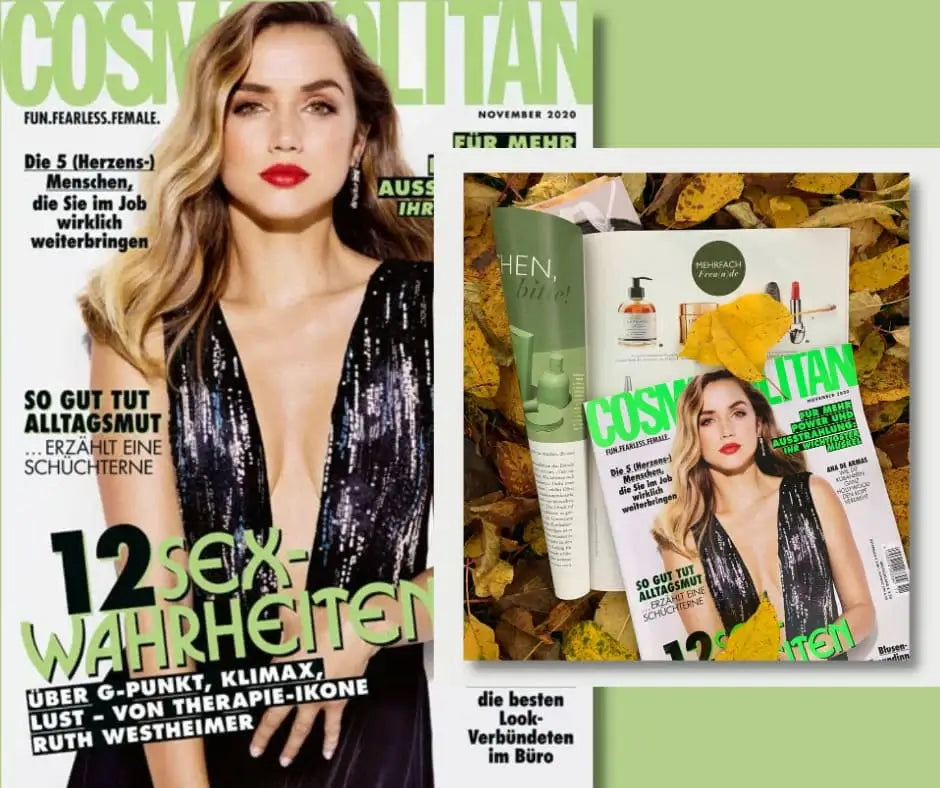 LAPAHDU Naturkosmetik in der Zeitschrift Cosmopolitan