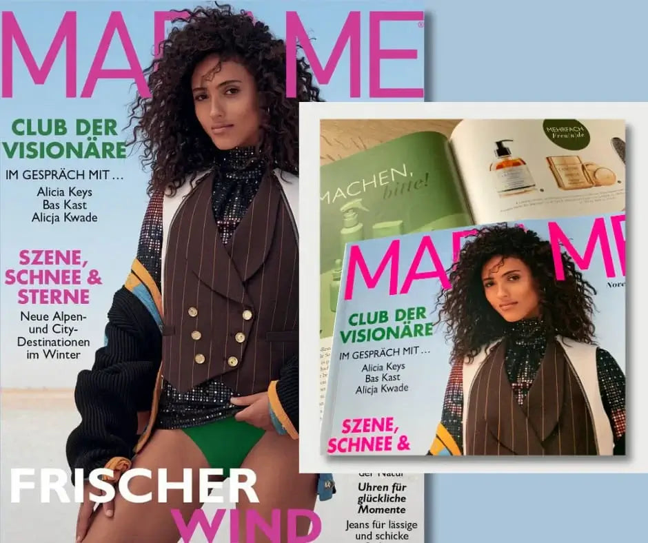 LAPAHDU Naturkosmetik in der Zeitschrift Madame