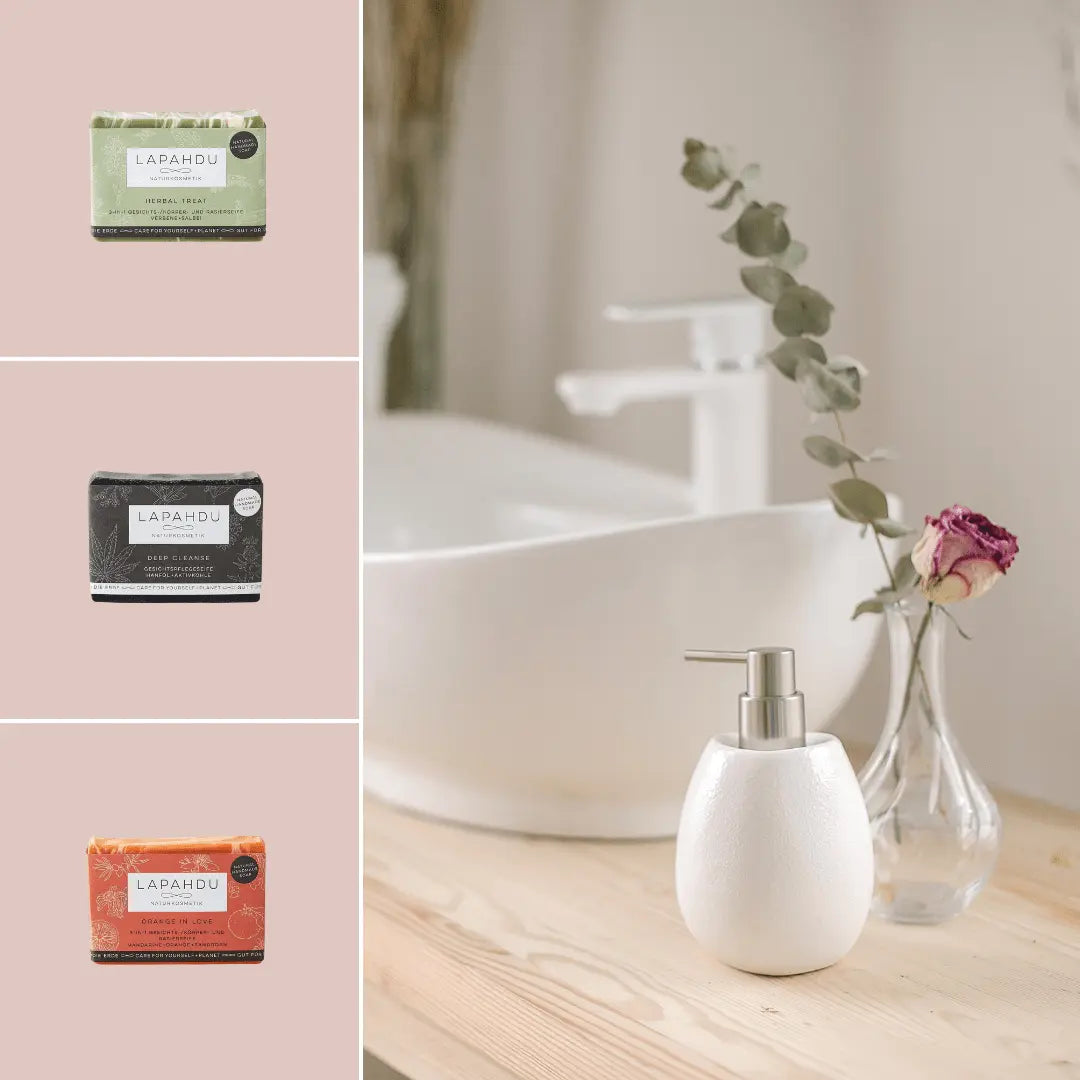 vivatrue - natürliche Körper- und Gesichtspflege mit handgesiedeten Naturseifen von LAPAHDU Naturkosmetik