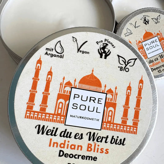 weil du es wert bist deocreme indian bliss vegan